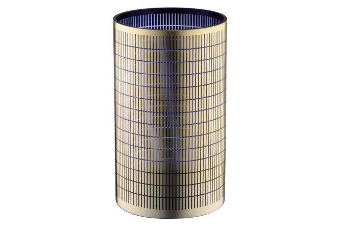 Изображение товара Декоративная ваза CSA-17 из дымчатого стекла высотой 25 см