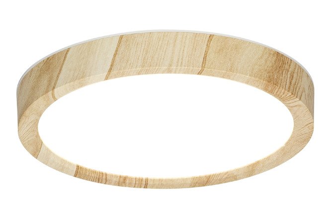 Светильник накладной LED CITILUX Бейсик 6 кв.м, 18x2.5x18 см, LED
