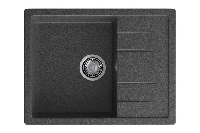 Изображение товара Врезная мойка с крылом GRANFEST Quadro GF-Q-650L 65х50х20 см