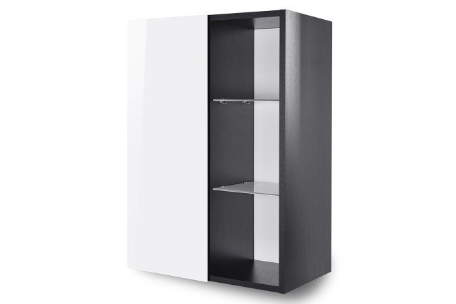 Изображение товара Модуль навесной MD Color белый с чёрным каркасом 50х70х30 см