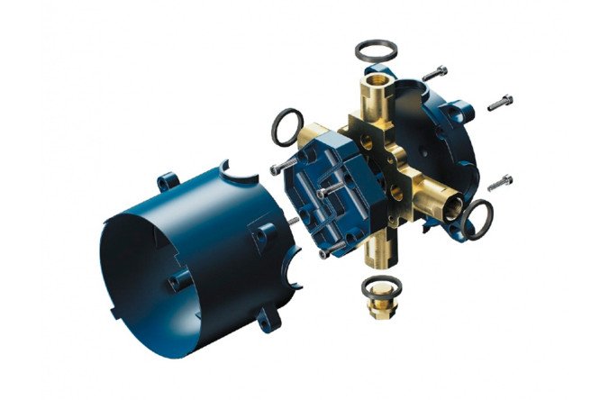 Изображение товара Монтажная коробка AM.PM F100100 12,9х17х10,8 см для электросетей