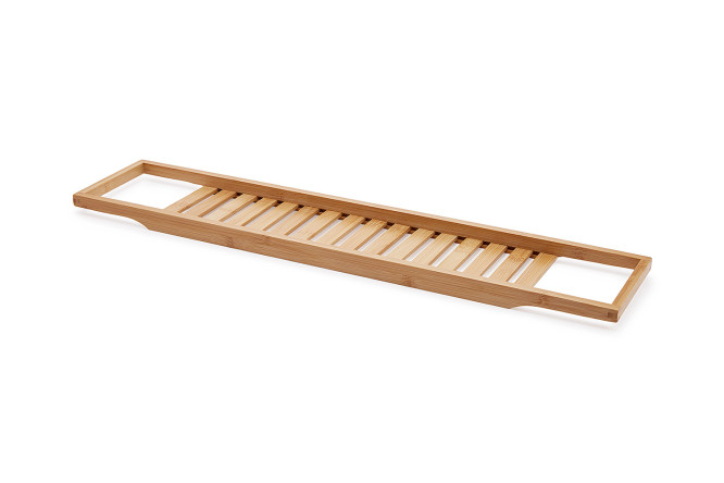 Изображение товара Полка на ванну BERKRAFT Bamboo 66.5x2.5x14 см