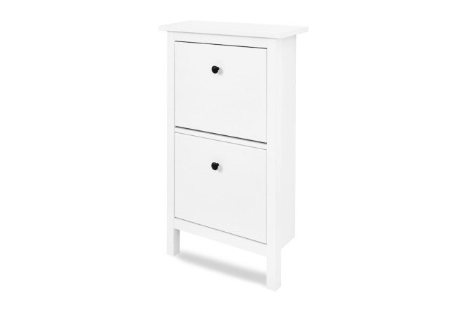 Изображение товара Тумба для обуви Кымор 59х100,5х22 см белая современная практичная