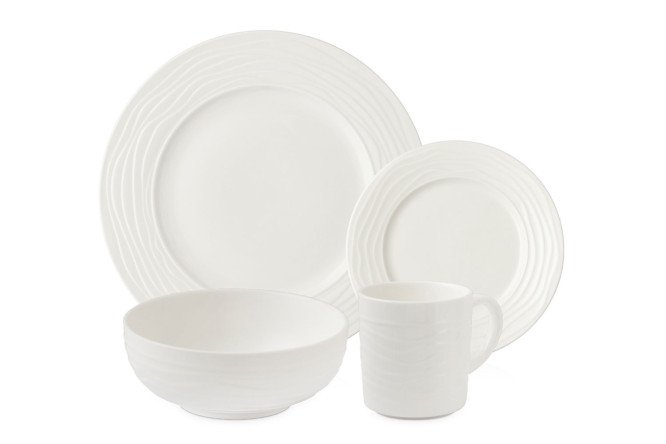 Изображение товара Столовый сервиз на 4 персоны NADOBA Aurora 16 предм., Фарфор