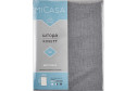 Штора на ленте MICASA Kosett 144х280 см, 1 шт., цвет серый