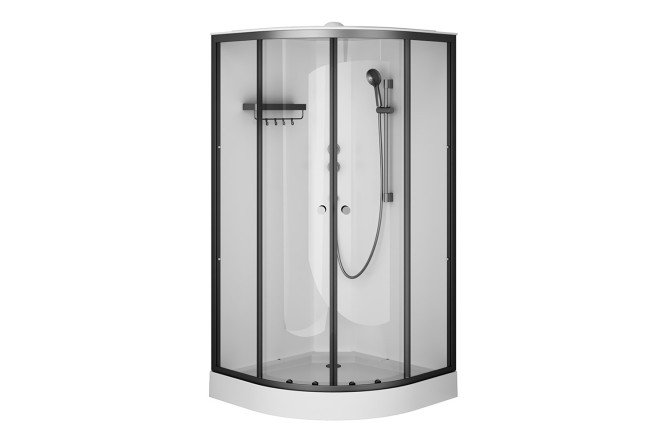 Изображение товара Душевая кабина AM.PM X-Joy W94C-401-100BT, универсальный угол 99.5х210 см Изображение товара Душевая кабина AM.PM X-Joy W94C-401-100BT, универсальный угол 99.5х210 см