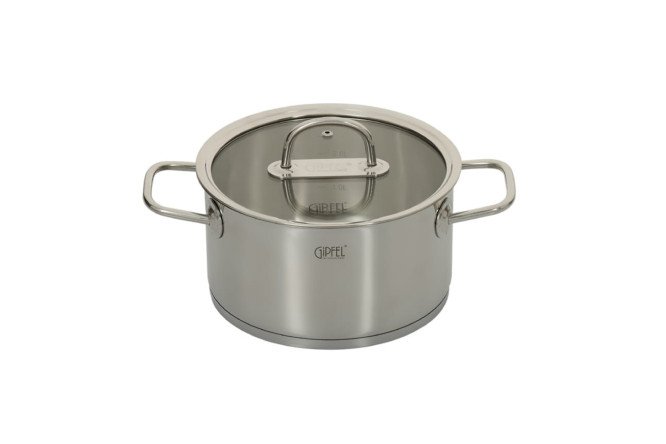 Изображение товара Кастрюля GIPFEL Capella 3 л нержавеющая сталь для индукционных плит