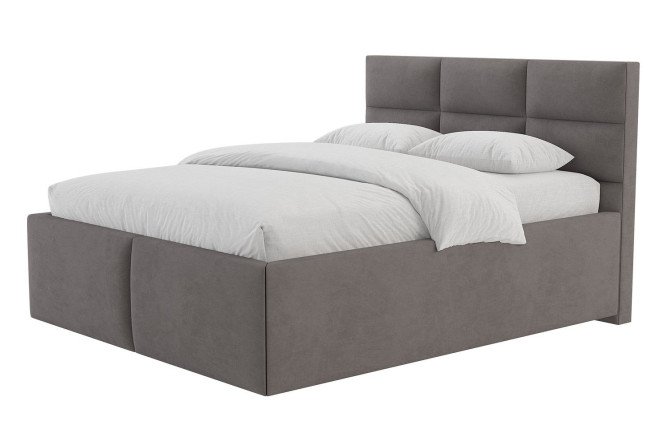 Кровать Бруно с матрасом SLEEPLAB Double Spring и подъемным механизмом