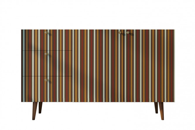 Изображение товара Комод Berber с принтом 150х90х45 см для хранения мебели