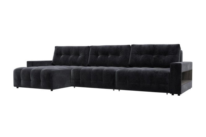 Изображение товара Угловой диван-кровать Лига 053 Лонг с полками