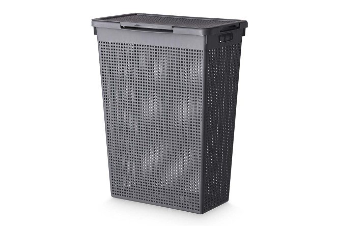 Изображение товара Корзина для белья с крышкой Лофт 26x61.5x45 см, 50 л, Полипропилен