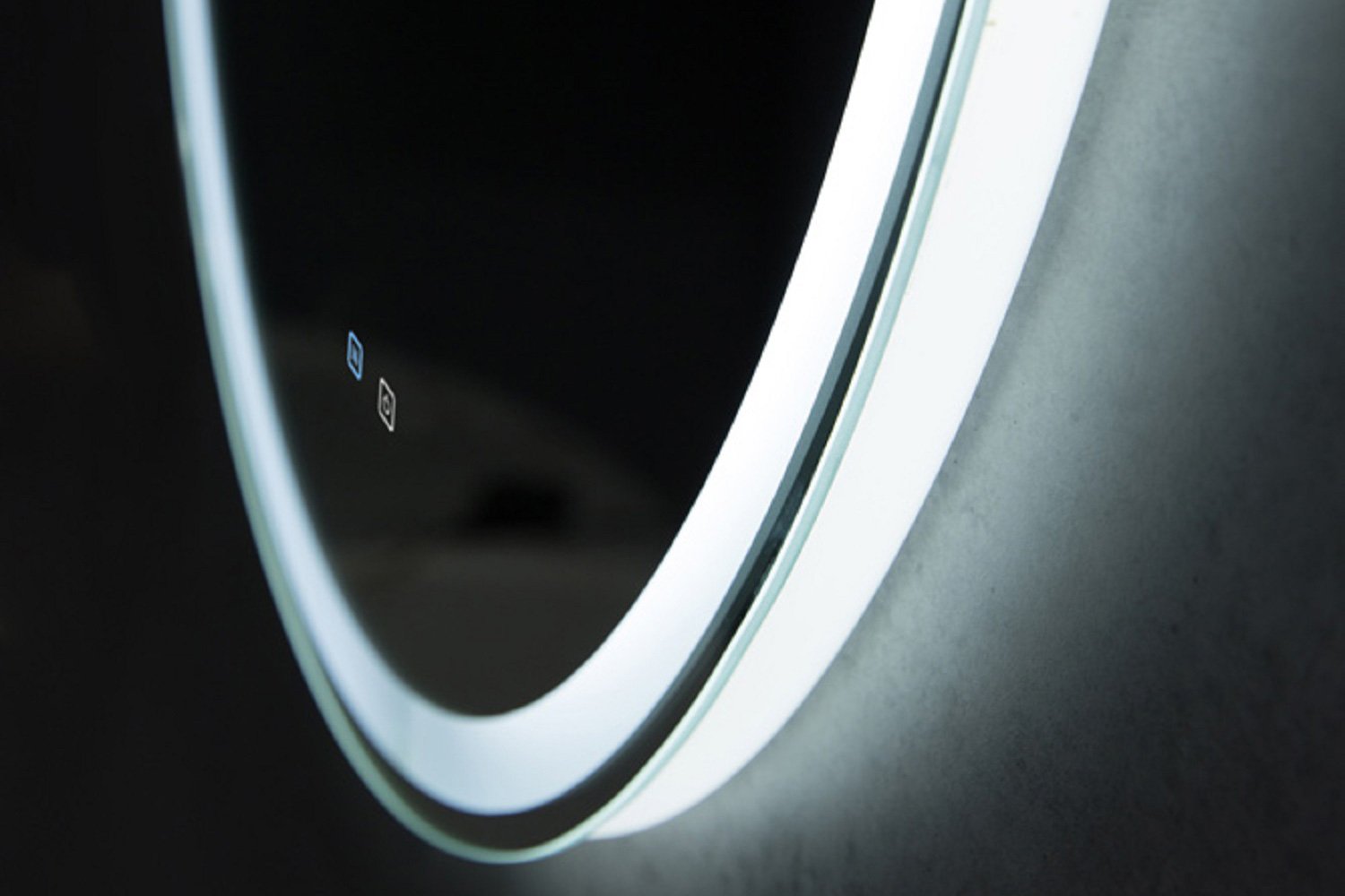 Зеркало с подсветкой BELBAGNO SPC-RNG-800-LED-TCH-SND 80х80 см