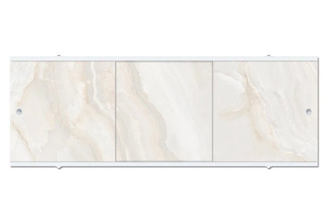 Изображение товара Экран под ванну MELODIA DELLA VITA Tango 150x54 см водостойкий из ПВХ и алюминия