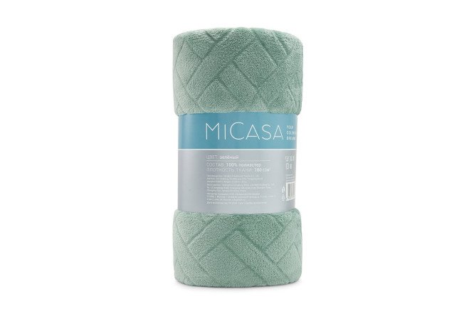 Плед MICASA Canto Полиэстер, 140х200 см