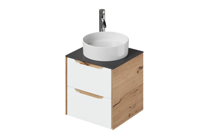 Изображение товара Подвесная тумба Nill 50 50,2 см белая для ванной комнаты