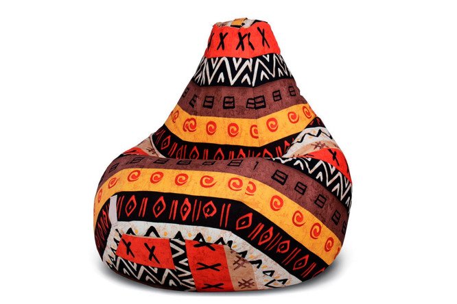 Изображение товара Кресло-мешок груша Африка 3XL Мега стильное и комфортное мебельное решение