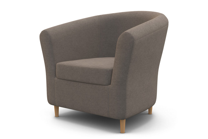 Изображение товара Кресло Евро Лайт из велюра с максимальной нагрузкой 120 кг