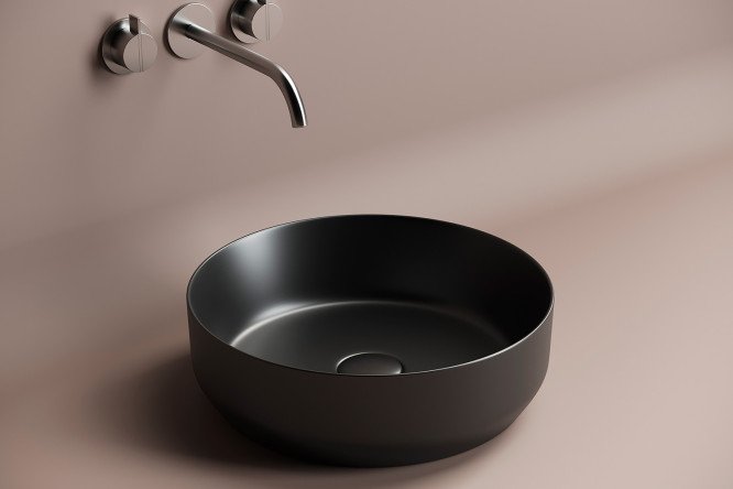 Умывальник накладной CERAMICANOVA Element CN6022 39х12х39 см