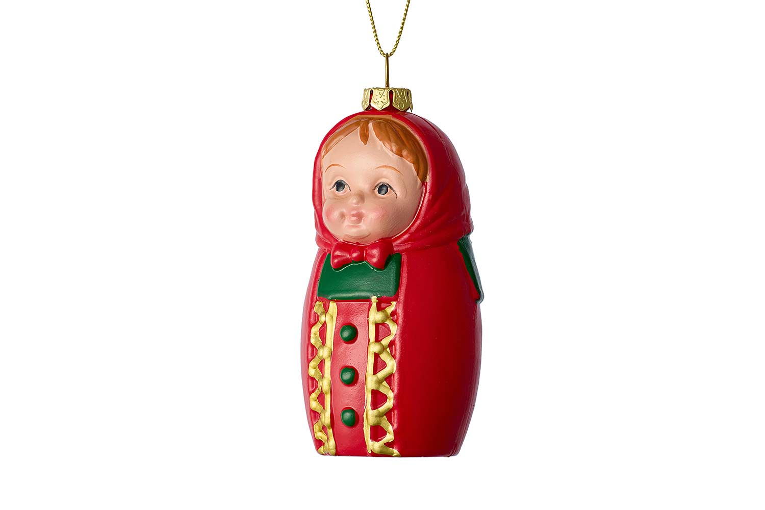 Ёлочная игрушка HOFF Матрёшка