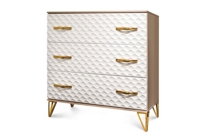 Изображение товара Комод ЭРА Лара люкс мебель для хранения с МДФ и ЛДСП