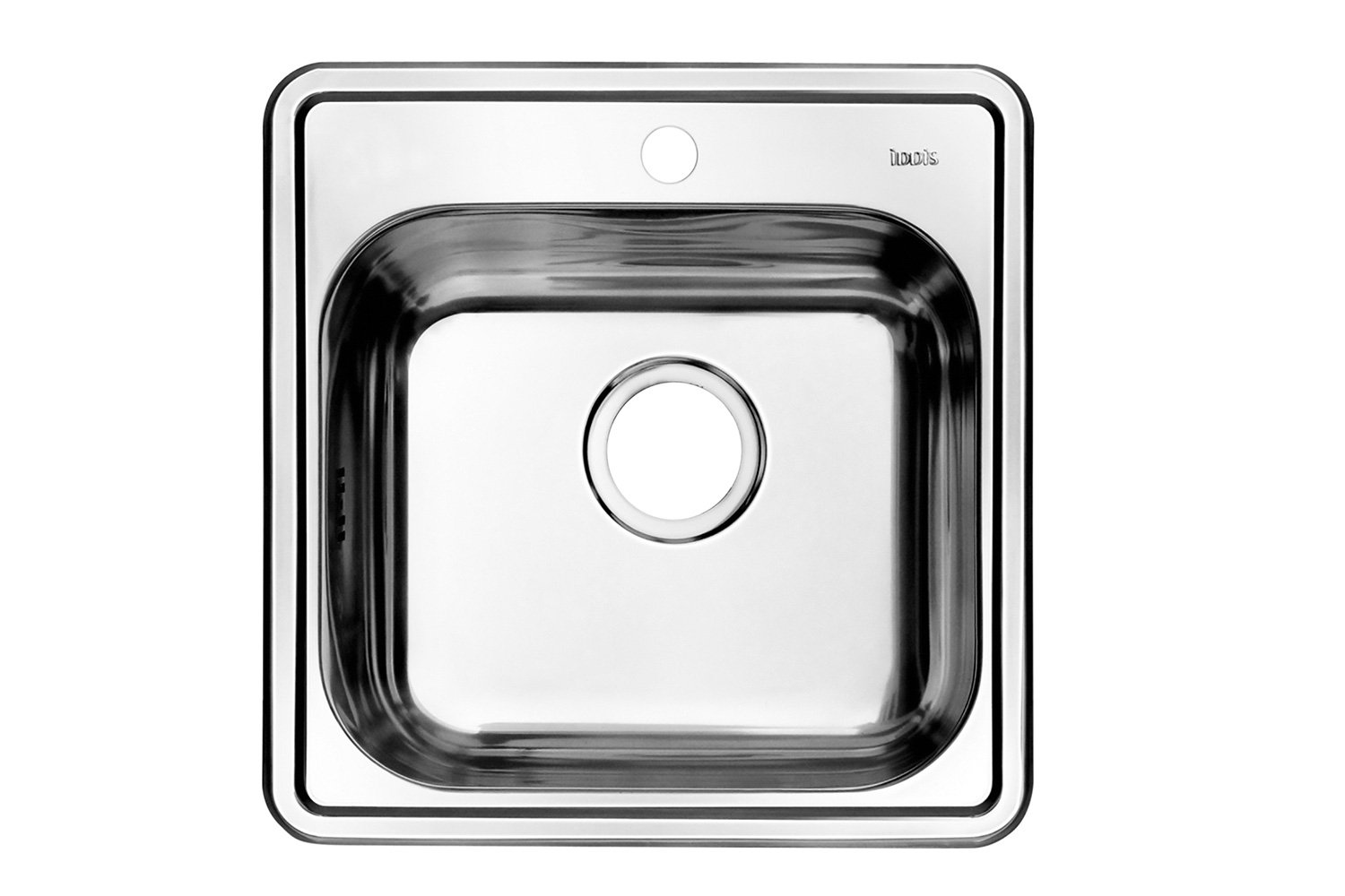Мойка врезная IDDIS Strit S STR48S0i77 48.5х48.5х17 см
