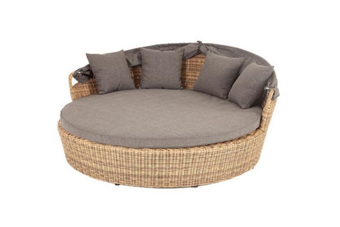 Изображение товара Кровать-шезлонг 4SiS Стильяно размер 180х70х180 см - комфорт и стиль для отдыха