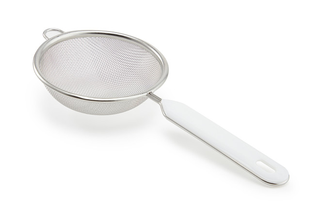Изображение товара Сито с ручкой MITTE Comfort 23х3х10 см из нержавеющей стали