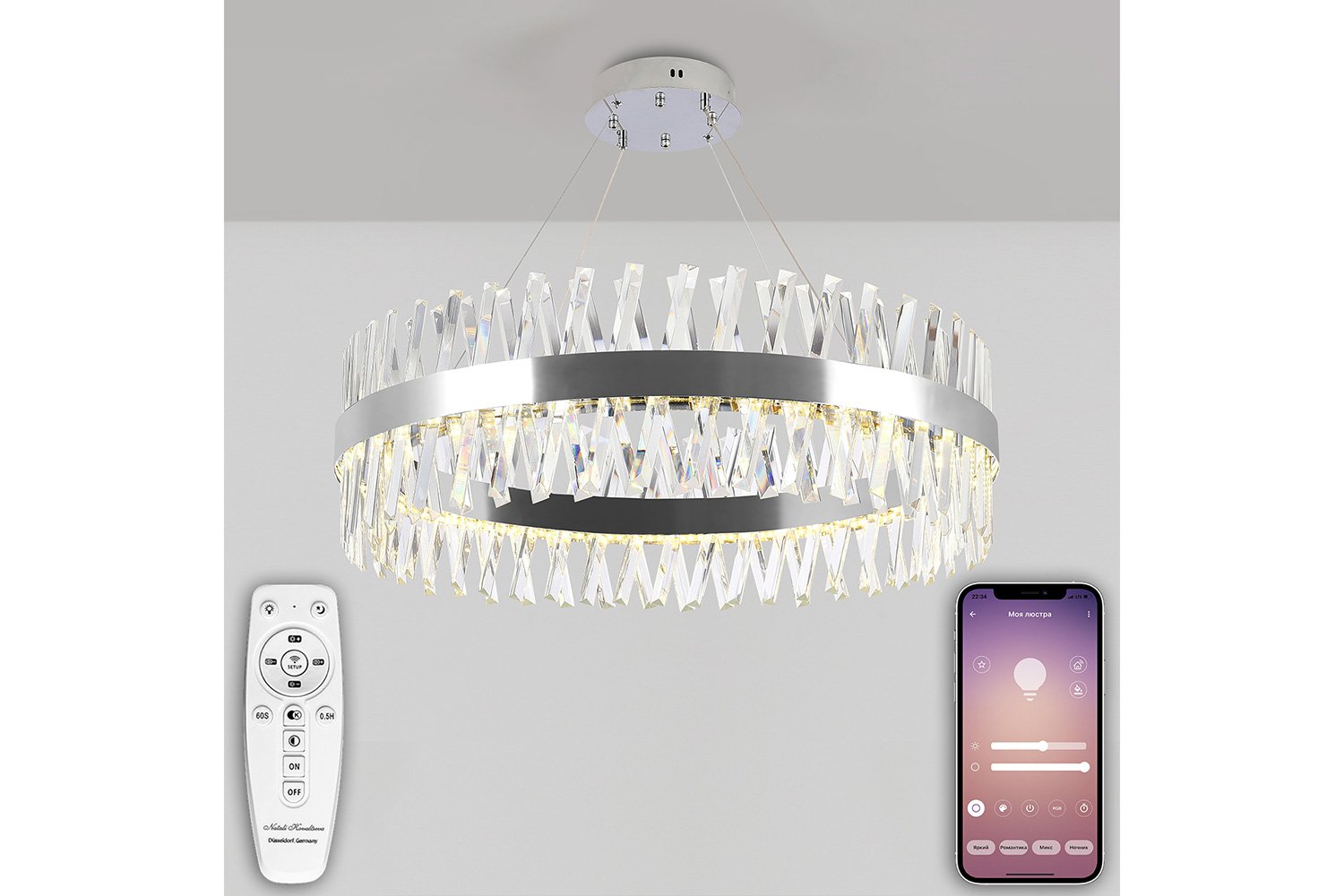 фото Люстра-нимб led lamps natali kovaltseva