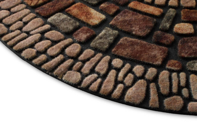 Коврик придверный HOFF Stone 45х75 см