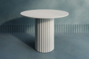 Стол GENGLASS Trubis Wood с трубчатым подстольем 100х75х100 см