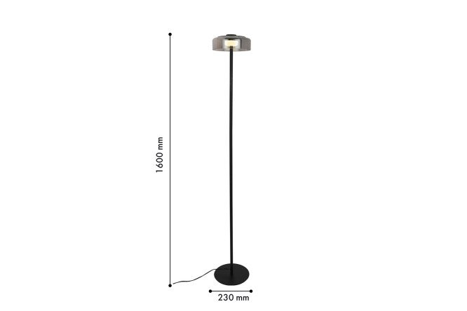 Светильник напольный FAVOURITE Platta 23x160x23 см, LED