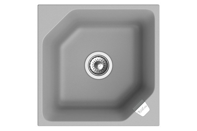 Изображение товара Мойка врезная RIVELATO Locus LS-50 50х50х20 см из кварца