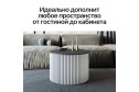 Стол GENGLASS Trubis с трубчатым подстольем
