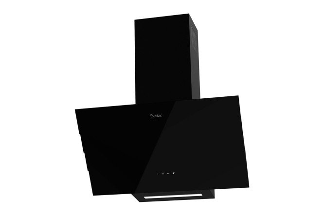 Изображение товара Вытяжка EVELUX King 60 BG черная 60х60.7х35.5 см для кухни