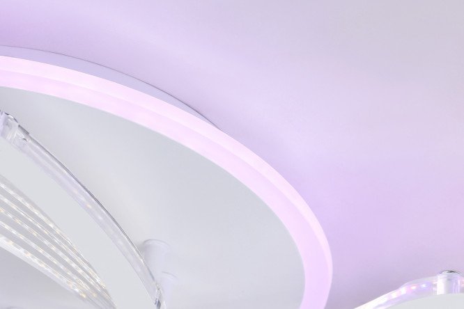 Фото 7 Светильник потолочный AMBRELLA LIGHT Acrylica 26 кв.м., 56x7.5x56 см, LED