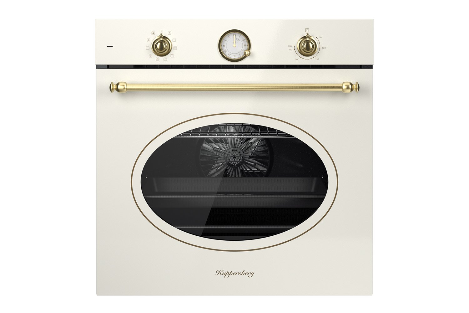 Электрический духовой шкаф KUPPERSBERG Classic SR 610 C Bronze, бежевый 59.5х59.5х56.3 см