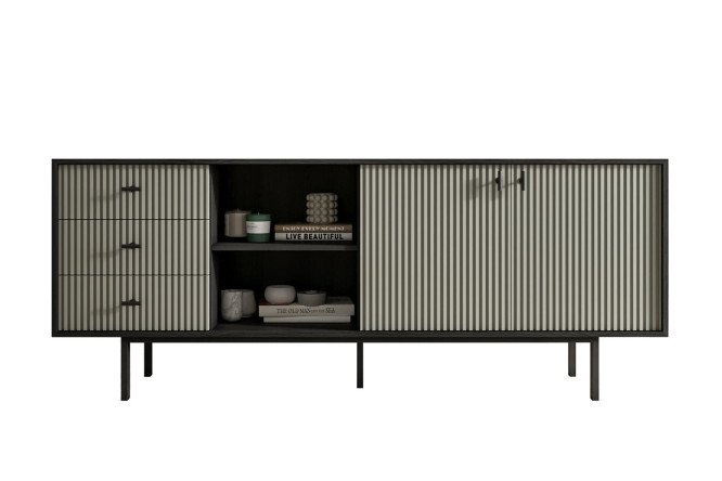 Изображение товара Комод Emerson с дверками и нишей - стильное решение для интерьера