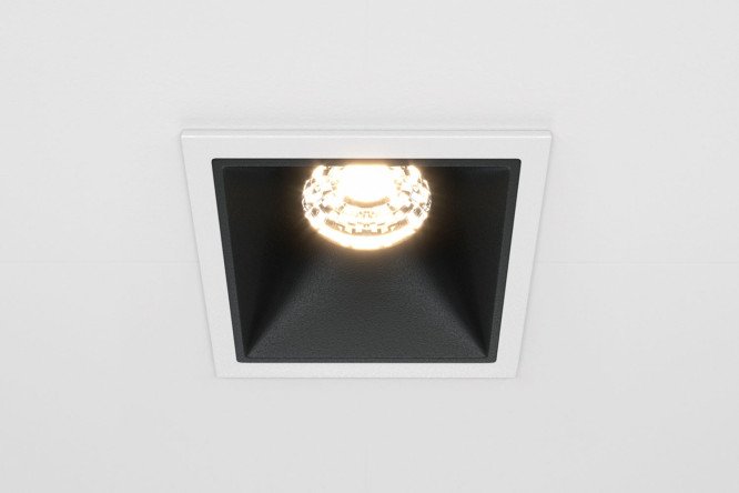 Светильник встраиваемый MAYTONI Downlight Alfa 6.5x5.2x6.5 см, LED