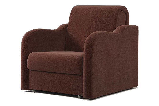 Изображение товара Кресло-кровать Коломбо, велюр, механизм Аккордеон, размеры 90х95х110 см