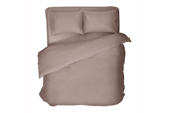 Комплект постельного белья Melange Mokko 148х215 см, 1,5 спальный