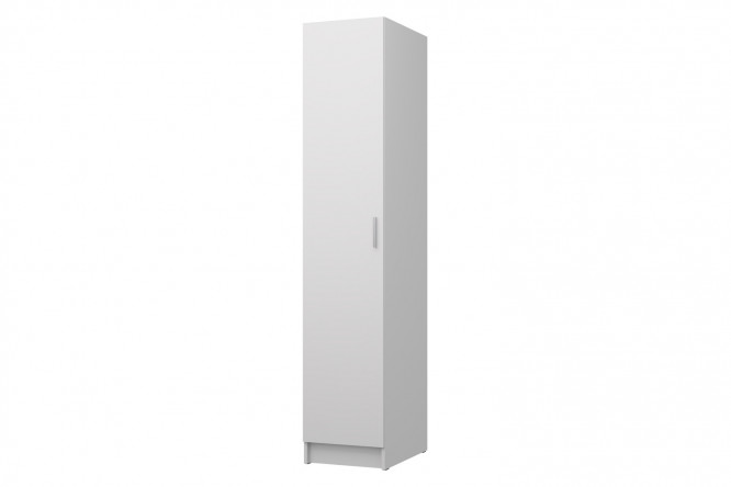 Шкаф 1-дверный Лофт 40х202х57,5 см, белый