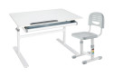 Комплект мебели парта Colore Grey (new) и стул SST3 Grey
