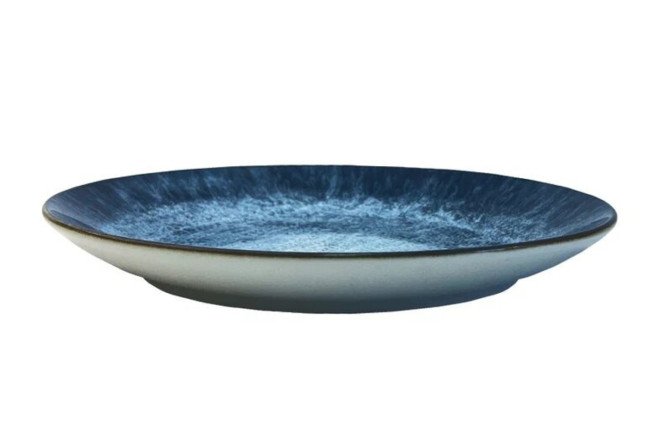 Изображение товара Тарелка HOMIUM Japanese Collection 19 см керамическая синий голубой