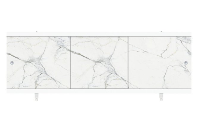 Изображение товара Раздвижной экран для ванны Монолит-м ЭМS_007195 148х56 см из ПВХ и пластмасса