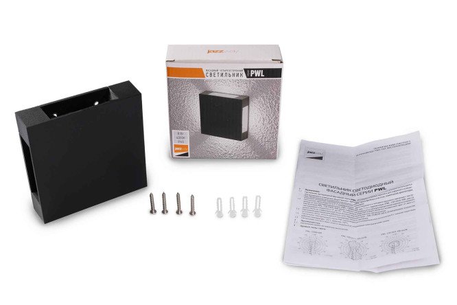 Светильник уличный JAZZWAY PWL-120120/0-90D На корпус, 2 Вт, LED