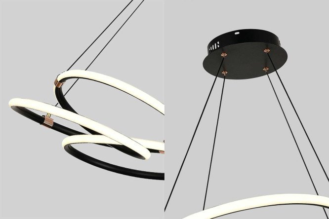Фото 12 Люстра Natali Kovaltseva LED lamps 21 кв.м., LED, 56 см
