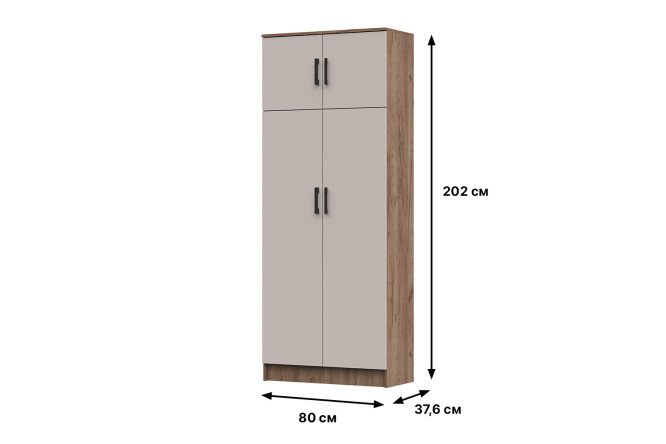 Шкаф Машенька 80х202х37.6 см