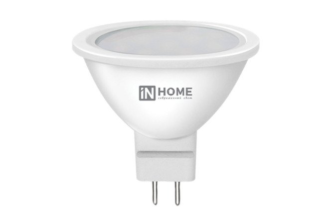 Изображение товара Лампа светодиодная IN HOME Vision care LED-JCDR-VC GU5.3, 6W, Рефлектор, 3000 К, Тёплый
