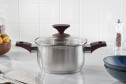 Кастрюля с крышкой BERKRAFT Regina 2.4 л