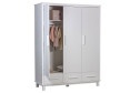Шкаф трёхсекционный Simple с ящиками 160.4х210х58.8 см